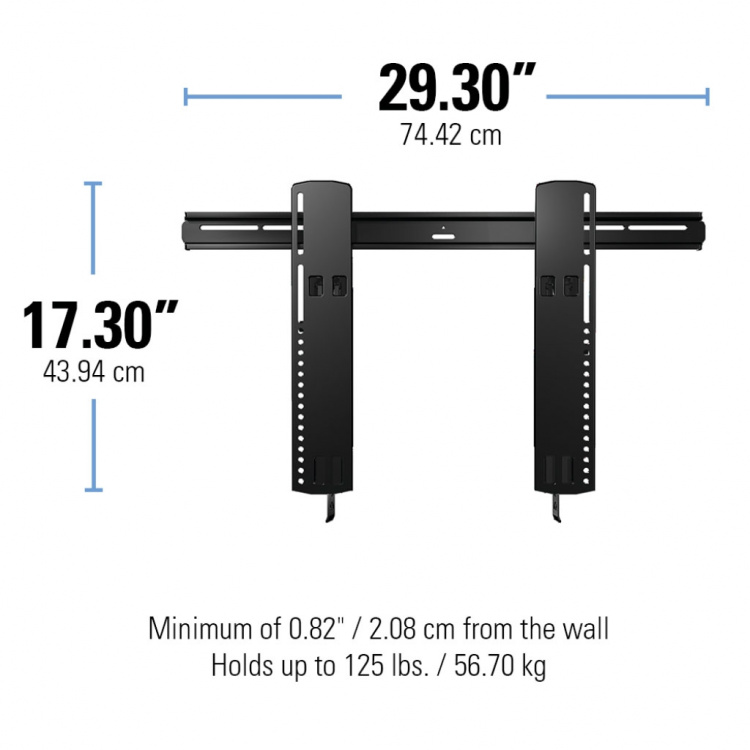 SANUS Wall Mount 51-80 VLT16-B2 Superslim