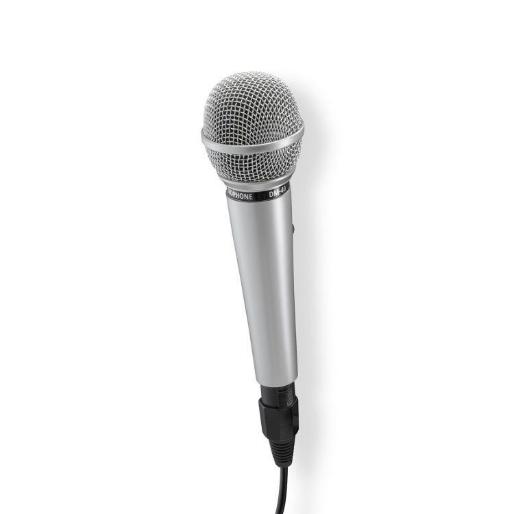 Hama Microphone Karaoke Dynamic Mono Jam Star Silver