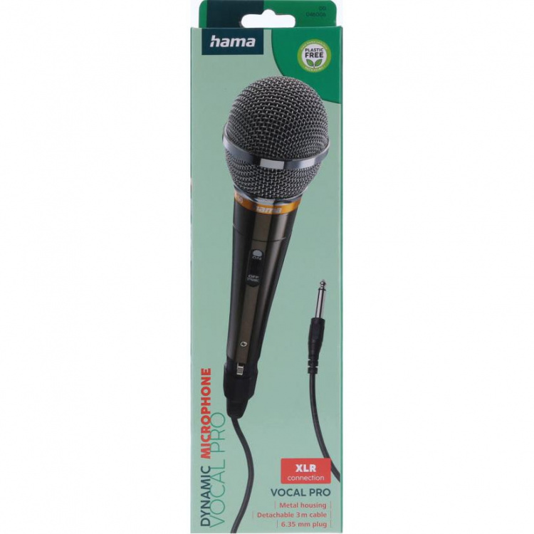Hama Microphone Vocal Pro Dynamic Mono Hama Microphone Vocal Pro Dynamic Mono