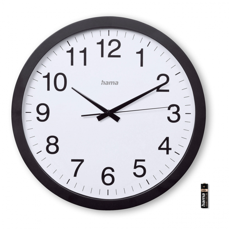 Hama Wall Clock Diameter 40 Cm Hama Wall Clock Diameter 40 Cm