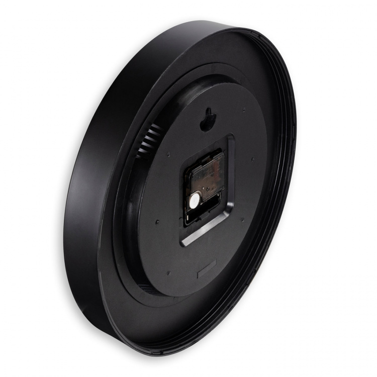 Hama Wall Clock Santorini Black Diameter 30cm