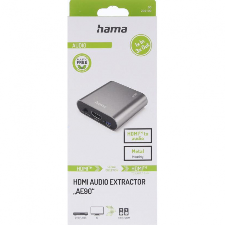 Hama Audio Extractor AE90 HDMI to Audio