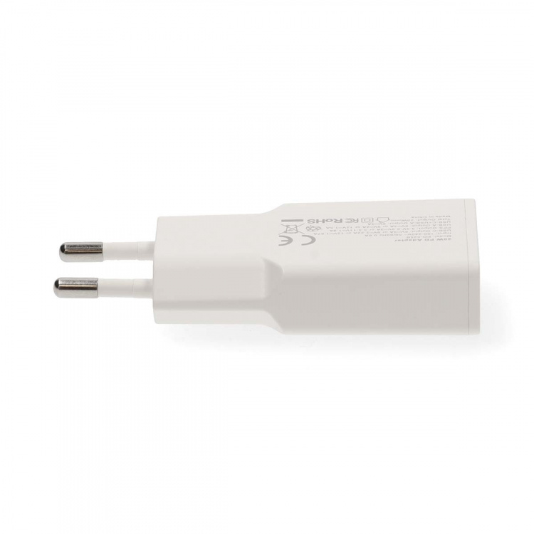 Nedis Wall Charger | PD3.0 30W | Quick charge feature | 1.5 / 2.0 / 2.5 / 3.0 A | Number of outputs: 2 | USB-A / USB-C™ | USB-C™ (Loose) Cable | 1.50 m | Automatic Voltage Selection | White