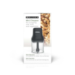 MELISSA Mini Food Chopper | 200 W | 0.5 l | 1-Speed | Black