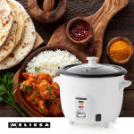 MELISSA Rice Cooker | 0.6 l | Non stick coating | Removable bowl | 300 W | Auto shut-off MELISSA Rice Cooker | 0.6 l | Non stick coating | Removable bowl | 300 W | Auto shut-off