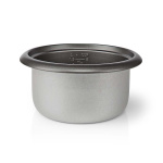 MELISSA Rice Cooker | 1.5 l | 500 W | Non stick coating | Removable bowl | Steamer Basket | Keep-warm function | Auto shut-off