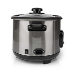 MELISSA Rice Cooker | 1.5 l | 500 W | Non stick coating | Removable bowl | Steamer Basket | Keep-warm function | Auto shut-off
