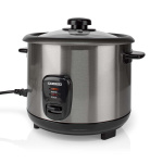 MELISSA Rice Cooker | 1.5 l | 500 W | Non stick coating | Removable bowl | Steamer Basket | Keep-warm function | Auto shut-off