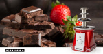 MELISSA Chocolate Fontain | 90 W | 32cm height | 3 Tiers | Red / White MELISSA Chocolate Fontain | 90 W | 32cm height | 3 Tiers | Red / White