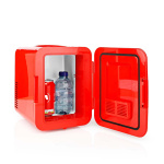MELISSA Portable Mini Fridge | 6 cans / 4 l capacity | 100-240 V / 12 V | Heating / Cooling function | Carrying handle | Red MELISSA Portable Mini Fridge | 6 cans / 4 l capacity | 100-240 V / 12 V | Heating / Cooling function | Carrying handle | Red