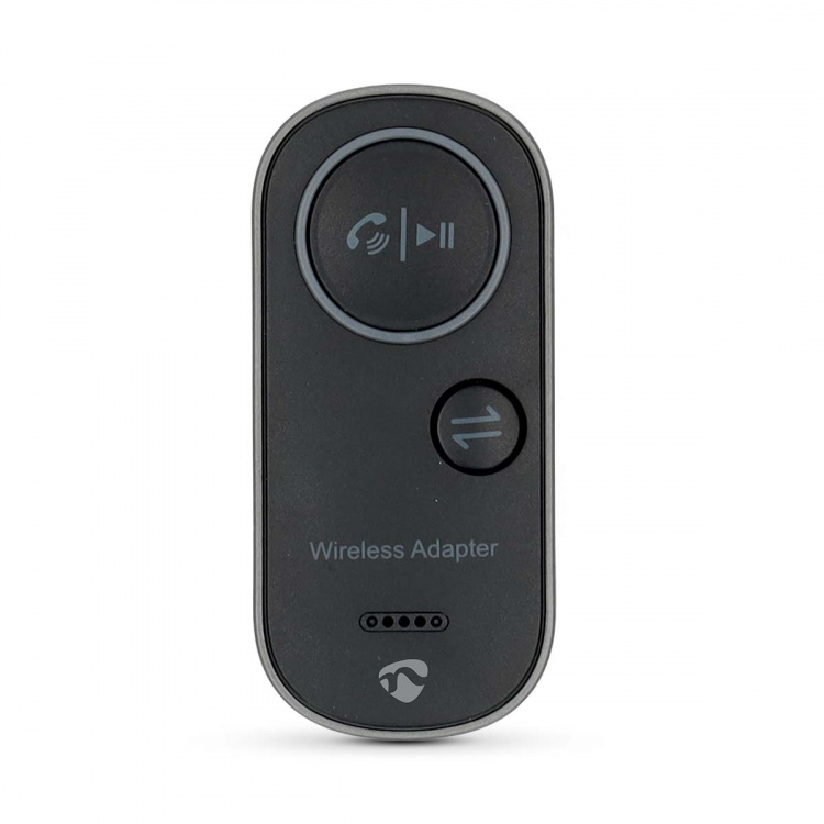 Nedis Bluetooth® Transmitter Receiver | Audio / video / data connections input: USB-C™ Female | Audio / video / data connections output: 1x 3.5 mm | SBC | Up to 1 Device | Battery play time: 8.5 hrs | Black
