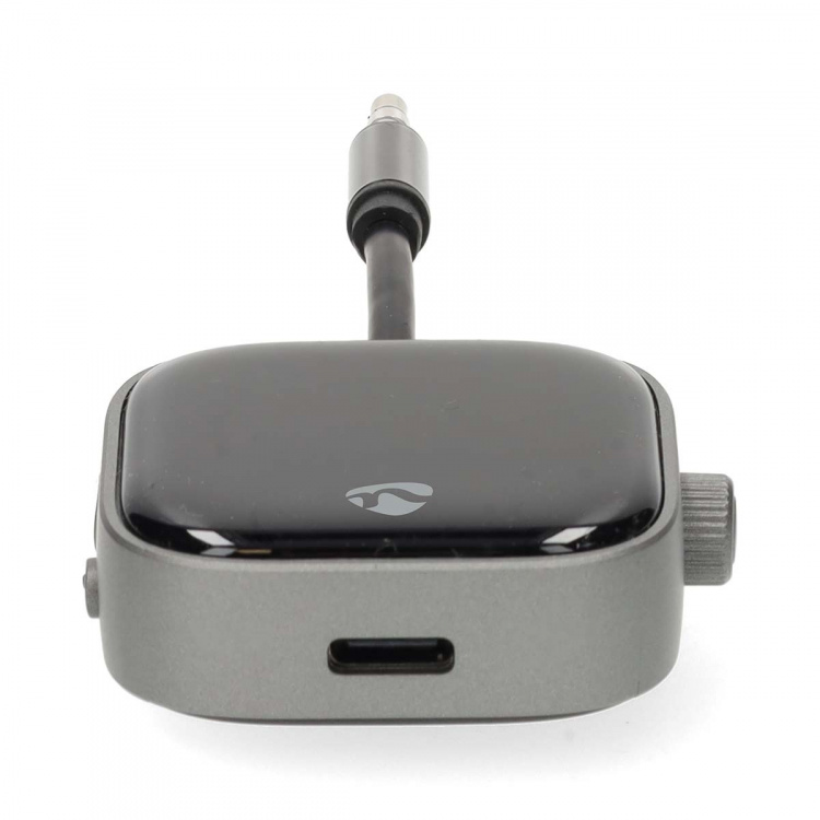 Nedis Bluetooth® Transmitter Receiver | Audio / video / data connections input: USB-C™ Female | Audio / video / data connections output: USB-C™ Female | SBC | Up to 2 Devices | Battery 1 operating time standard usage: 780 min | Black
