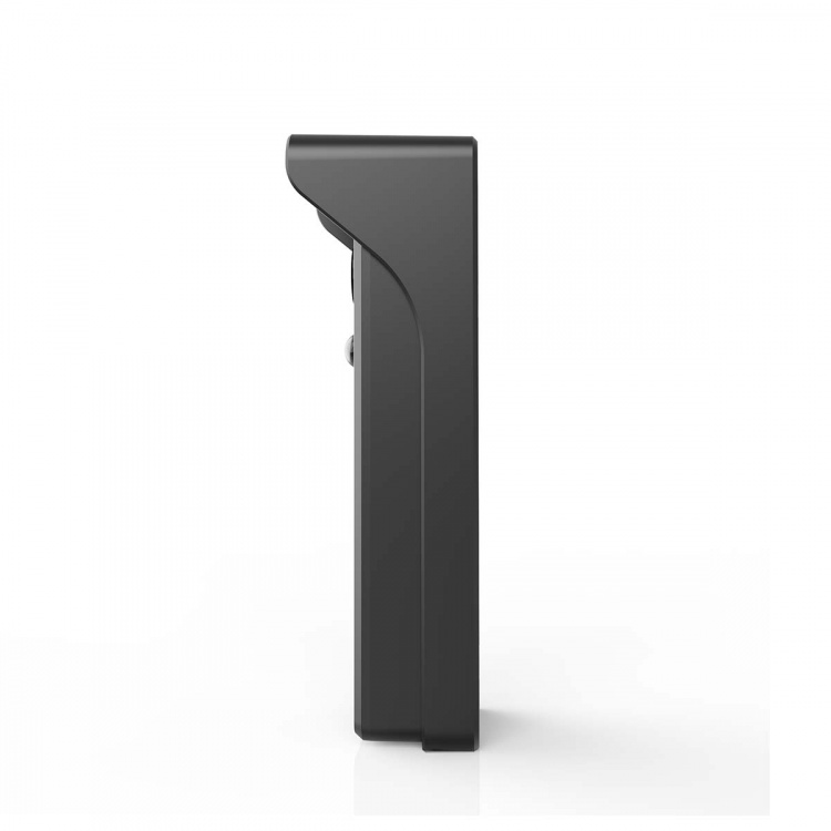 Nedis SmartLife Video Doorbell | Battery Powered | 3MP Full HD 1296p | Cloud Storage (optional) / microSD (not included) | IP44 | With motion sensor | Night vision | Black