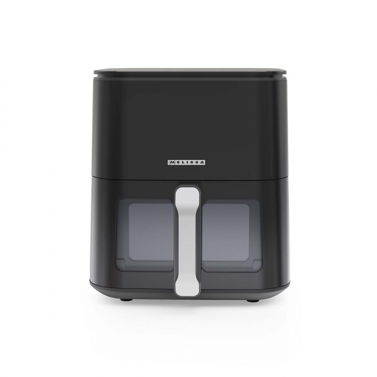 MELISSA Digital Hot Air Fryer XL | 5 l | 60-min Timer | 8 Presets | Viewing window | Black MELISSA Digital Hot Air Fryer XL | 5 l | 60-min Timer | 8 Presets | Viewing window | Black