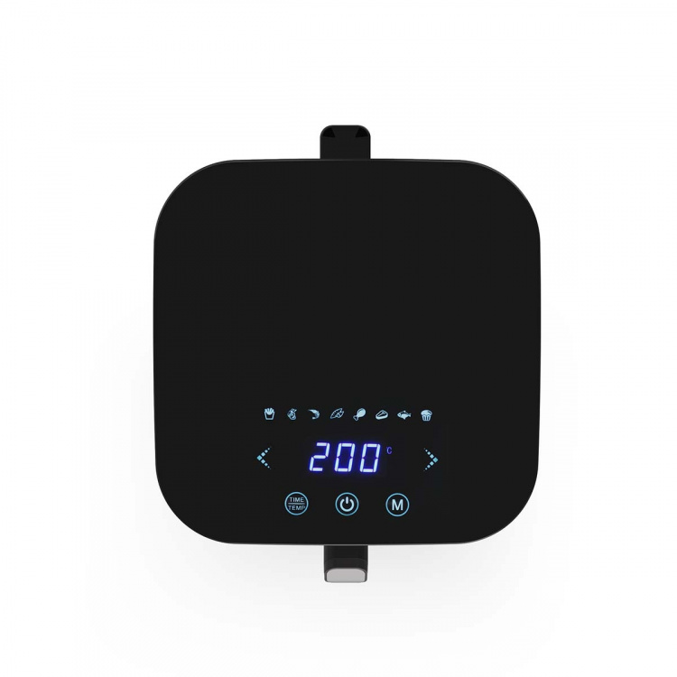 MELISSA Digital Hot Air Fryer XL | 5 l | 60-min Timer | 8 Presets | Viewing window | Black MELISSA Digital Hot Air Fryer XL | 5 l | 60-min Timer | 8 Presets | Viewing window | Black