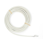 Nedis Coax Cable On Reel | Mini Coax | Double Shielded | ECA | 20.0 m | Coax | PVC | White | Wrap