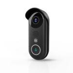 Nedis SmartLife Video Doorbell | Transformer | Full HD 1080p | Cloud Storage (optional) / microSD (not included) / Onvif | IP54 | With motion sensor | Night vision | Black