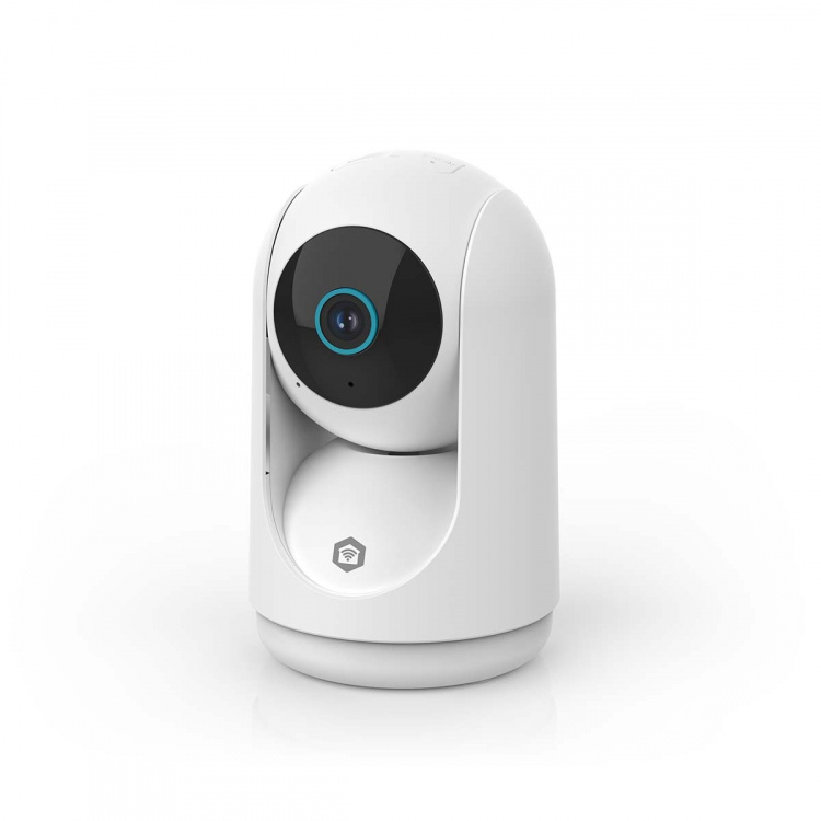 Nedis SmartLife Indoor Camera | 3MP Full HD 1296p | Pan tilt | Cloud Storage (optional) / microSD (not included) / Onvif | With motion sensor | Night vision | White