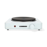 MELISSA Electric Hot Plate | 1500 W | Ø 18.5 cm | 6 Heat settings | Non-slip feet | White