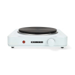 MELISSA Electric Hot Plate | 1500 W | Ø 18.5 cm | 6 Heat settings | Non-slip feet | White