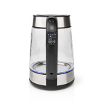 MELISSA Digital Electric Kettle | 1.7 l | 2200 W | Glass | 50/70/80/90/100 °C Presets | 360° pirouette base | Concealed heating element | Strix® controller | Keep-warm function | Boil-dry protection MELISSA Digital Electric Kettle | 1.7 l | 2200 W | Glass | 50/70/80/90/100 °C Presets | 360° pirouette base | Concealed heating element | Strix® controller | Keep-warm function | Boil-dry protection