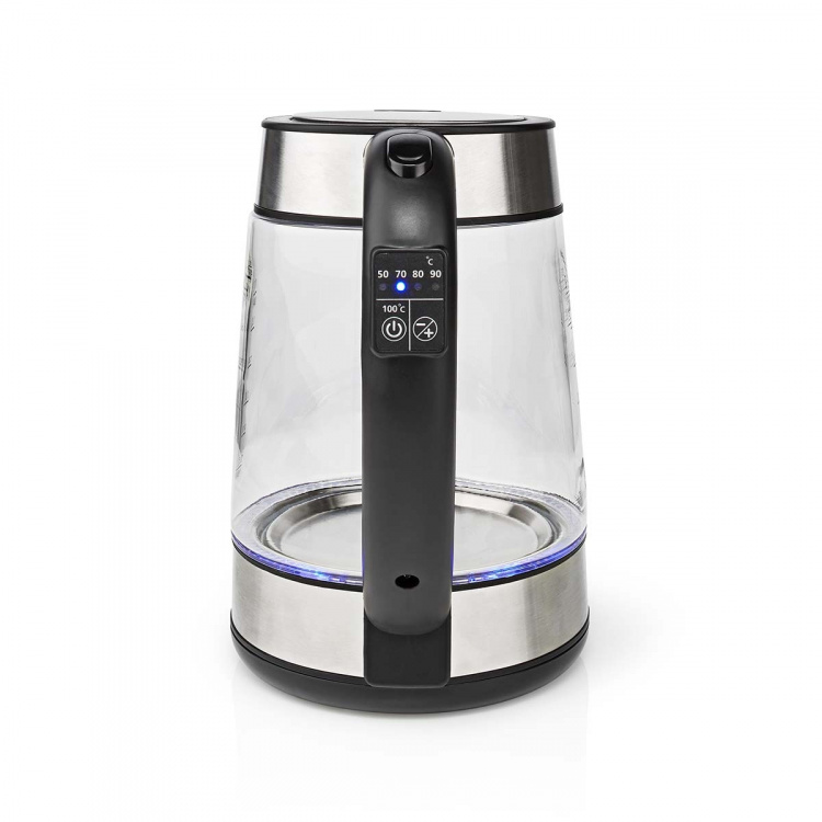 MELISSA Digital Electric Kettle | 1.7 l | 2200 W | Glass | 50/70/80/90/100 °C Presets | 360° pirouette base | Concealed heating element | Strix® controller | Keep-warm function | Boil-dry protection MELISSA Digital Electric Kettle | 1.7 l | 2200 W | Glass | 50/70/80/90/100 °C Presets | 360° pirouette base | Concealed heating element | Strix® controller | Keep-warm function | Boil-dry protection