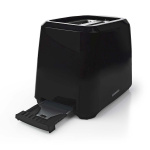 MELISSA Toaster | 2 Slots | 700 W | 6 Browning levels | Removable crumb tray | Cancel function | Black