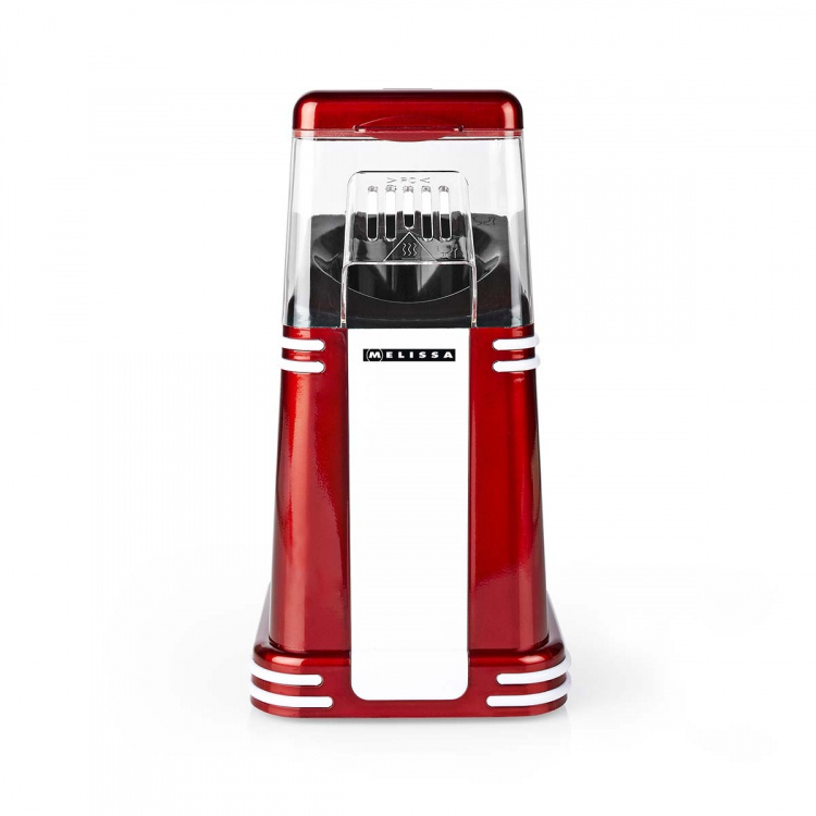 MELISSA Popcorn Maker | 60 g | 1200 W | 2–4 min | Hot Air | Red/White