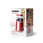 MELISSA Popcorn Maker | 60 g | 1200 W | 2–4 min | Hot Air | Red/White