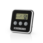 MELISSA Meat Thermometer | up to 250°C | Alarm timer | LCD Display