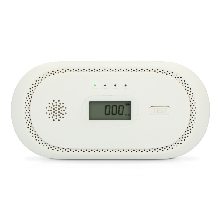 Alecto Carbon monoxide alarm with 10 year sensor runtime and display