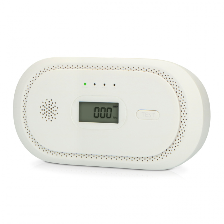 Alecto Carbon monoxide alarm with 10 year sensor runtime and display