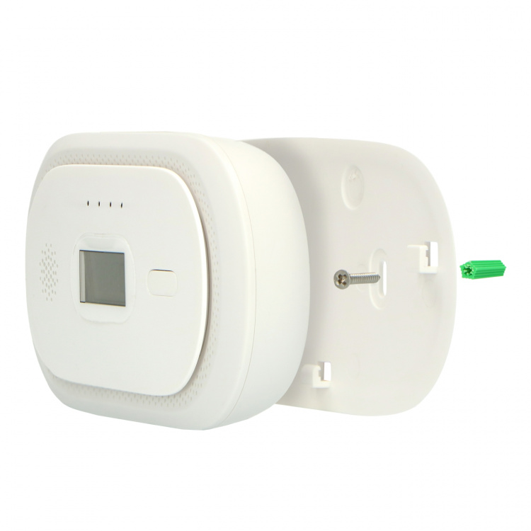 Alecto Carbon monoxide alarm with 10 year sensor runtime and display