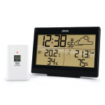 Alecto Weather station with wireless sensor Black