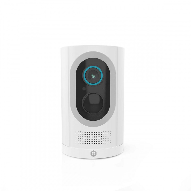 Nedis SmartLife Outdoor Camera | 3MP Full HD 1296p | IP65 | Max. battery life: 6 Months | Cloud Storage (optional) / microSD (not included) | 5 V DC | With motion sensor | Night vision | White Nedis SmartLife Outdoor Camera | 3MP Full HD 1296p | IP65 | Max. battery life: 6 Months | Cloud Storage (optional) / microSD (not included) | 5 V DC | With motion sensor | Night vision | White