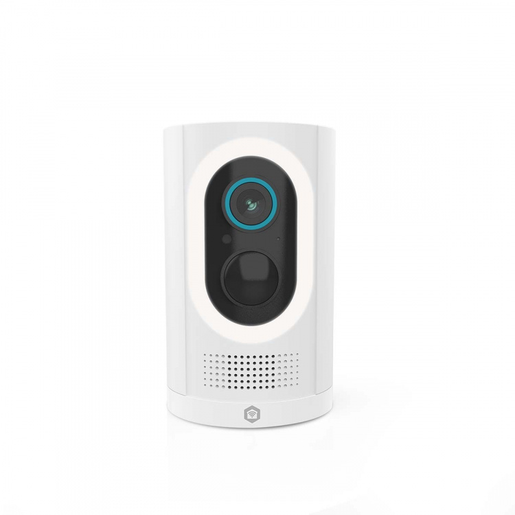 Nedis SmartLife Outdoor Camera | 3MP Full HD 1296p | IP65 | Max. battery life: 6 Months | Cloud Storage (optional) / microSD (not included) | 5 V DC | With motion sensor | Night vision | White Nedis SmartLife Outdoor Camera | 3MP Full HD 1296p | IP65 | Max. battery life: 6 Months | Cloud Storage (optional) / microSD (not included) | 5 V DC | With motion sensor | Night vision | White