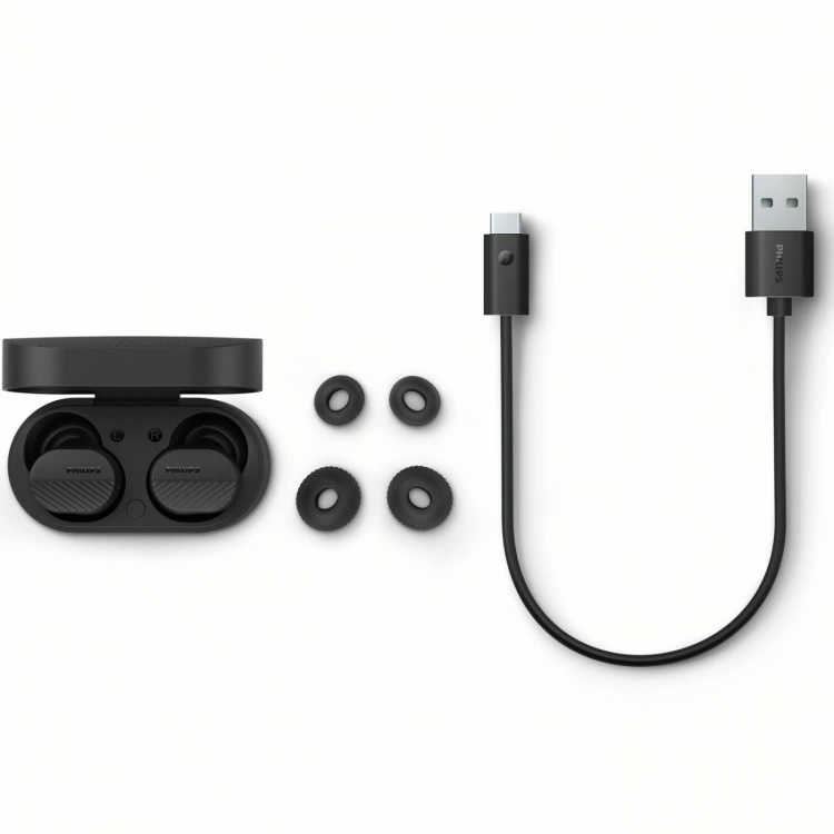 Philips Hörlurar In-Ear TWS ANC Svart