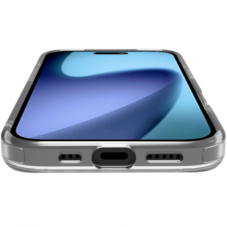 Celly Gelskinmag TPU Cover MagSafe-kompatibelt iPhone 17 Transparent