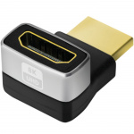LogiLink HDMI-adapter Vinklad 270° Hane-Hona 8K/60 Hz