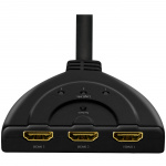 LogiLink HDMI-switch 3-portar Dubbelriktad HDMI 1.4 4K/30 Hz LogiLink HDMI-switch 3-portar Dubbelriktad HDMI 1.4 4K/30 Hz