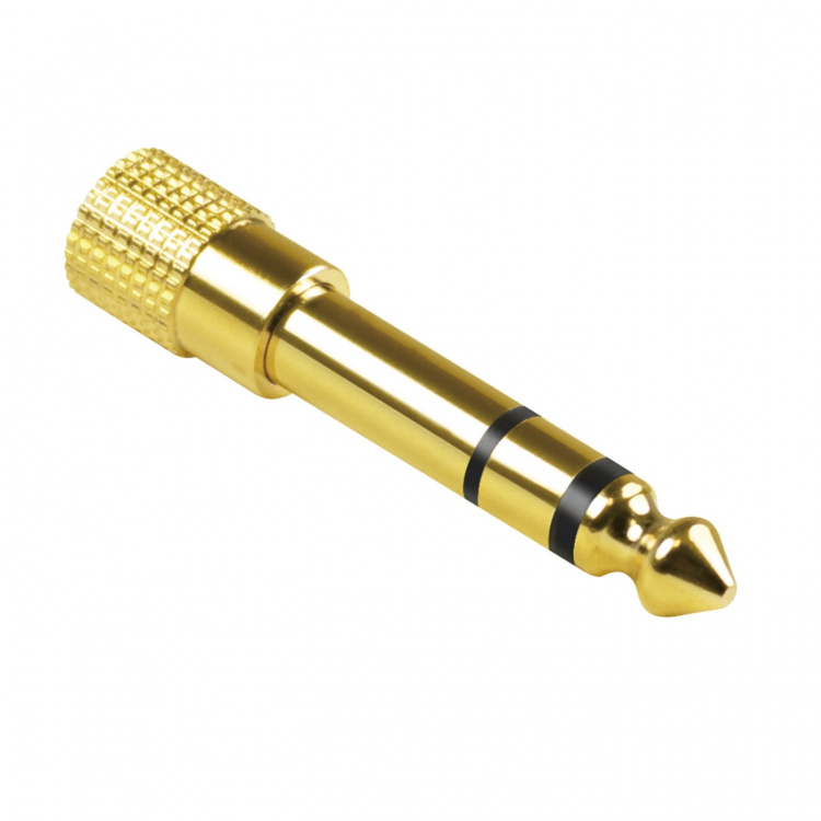 LogiLink Audioadapter 6,3mm hane - 3,5mm hona LogiLink Audioadapter 6,3mm hane - 3,5mm hona