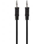 LogiLink Audiokabel 3,5mm-hane - 3,5mm-hane Stereo 0,2m Svart