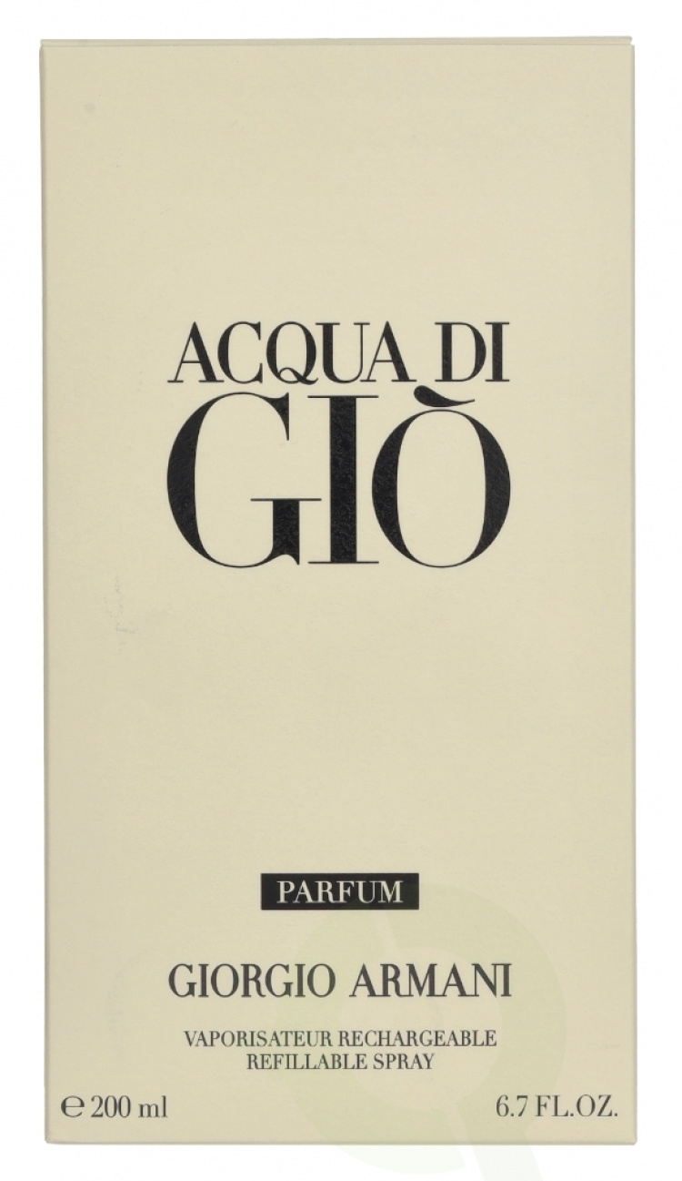 Armani Acqua Di Gio Pour Homme Parfum Spray Refillable 200 ml