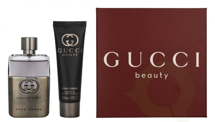 Gucci Guilty Pour Homme Giftset 100 ml Edt Spray 50ml/Shower Gel 50ml
