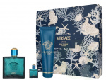 Versace Eros Pour Homme Giftset 255 ml Perfume Spray 100ml/Perfumed Shower Gel 150ml/Perfume 5 ml