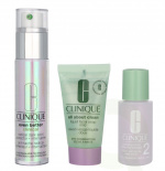 Clinique Beauty Routine Anti Stains Set 90 ml Even Better Serum 30ml/AAC Soap Mild 30ml (promo)/Clarifying Lotion 2 30ml (promo)