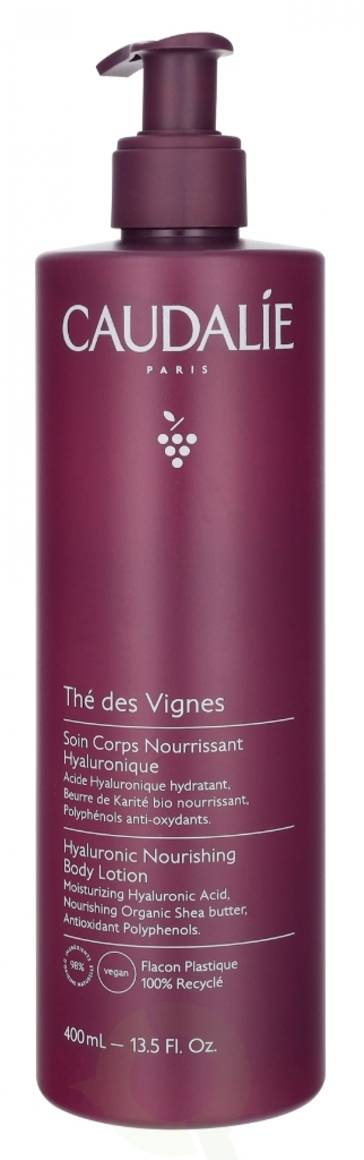 Caudalie The Des Vignes Hyaluronic Nourishing Body Lotion 400 ml