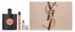 Yves Saint Laurent YSL Black Opium Giftset 101.3 ml Edp Spray 90ml/Epd Spray 10ml/Mini Lipstick #44 1.3g