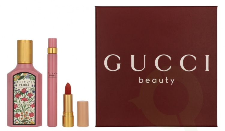 Gucci Flora Gorgeous Gardenia Giftset 60 ml Edp Spray 50ml/ Edp Spray 10ml