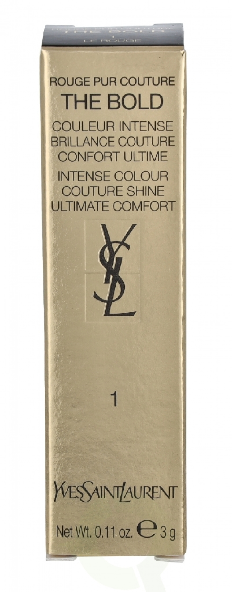 Yves Saint Laurent YSL Rouge Pur Couture The Bold Lipstick 3 g #1 Le Rouge